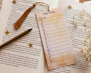 A to Z Tracking Bookmark