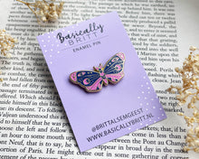 Load image into Gallery viewer, Purple Butterfly Enamel Pin
