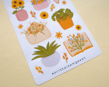 Load image into Gallery viewer, Flowers Sticker sheet
