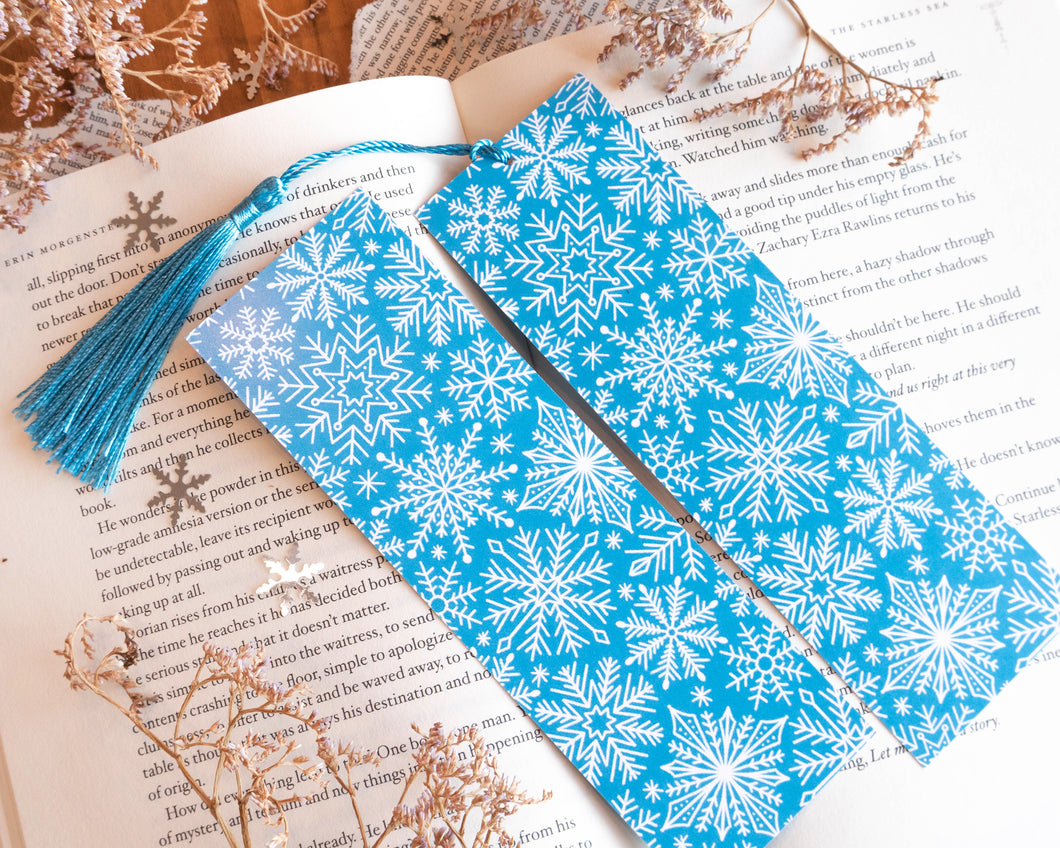 Winter Snowflakes Bookmark