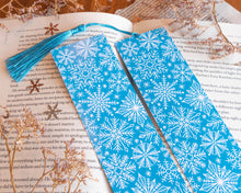 Load image into Gallery viewer, Winter Snowflakes Bookmark
