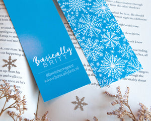 Winter Snowflakes Bookmark