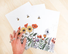 Load image into Gallery viewer, Wildflowers Print A4
