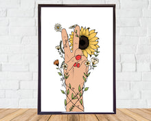 Afbeelding in Gallery-weergave laden, Peace Sign Print A5

