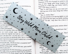 Afbeelding in Gallery-weergave laden, Stay Wild Moon Child Silver Bookmark
