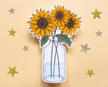 Afbeelding in Gallery-weergave laden, Sunflower Sticker
