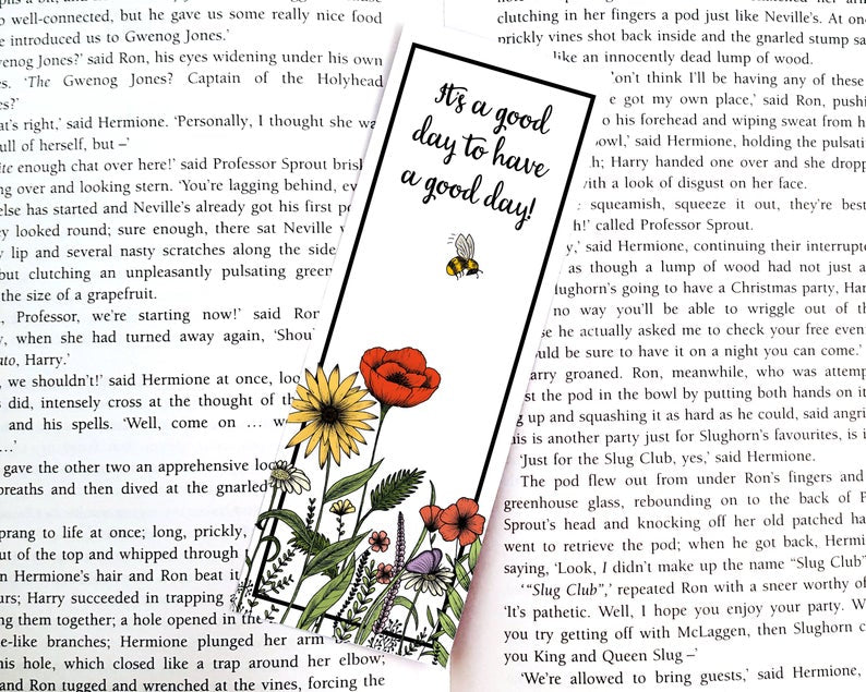 Flower Field Bookmark